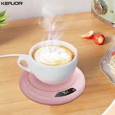 Aquecedor de copo e canecas USB perfeito para aquecer seu café